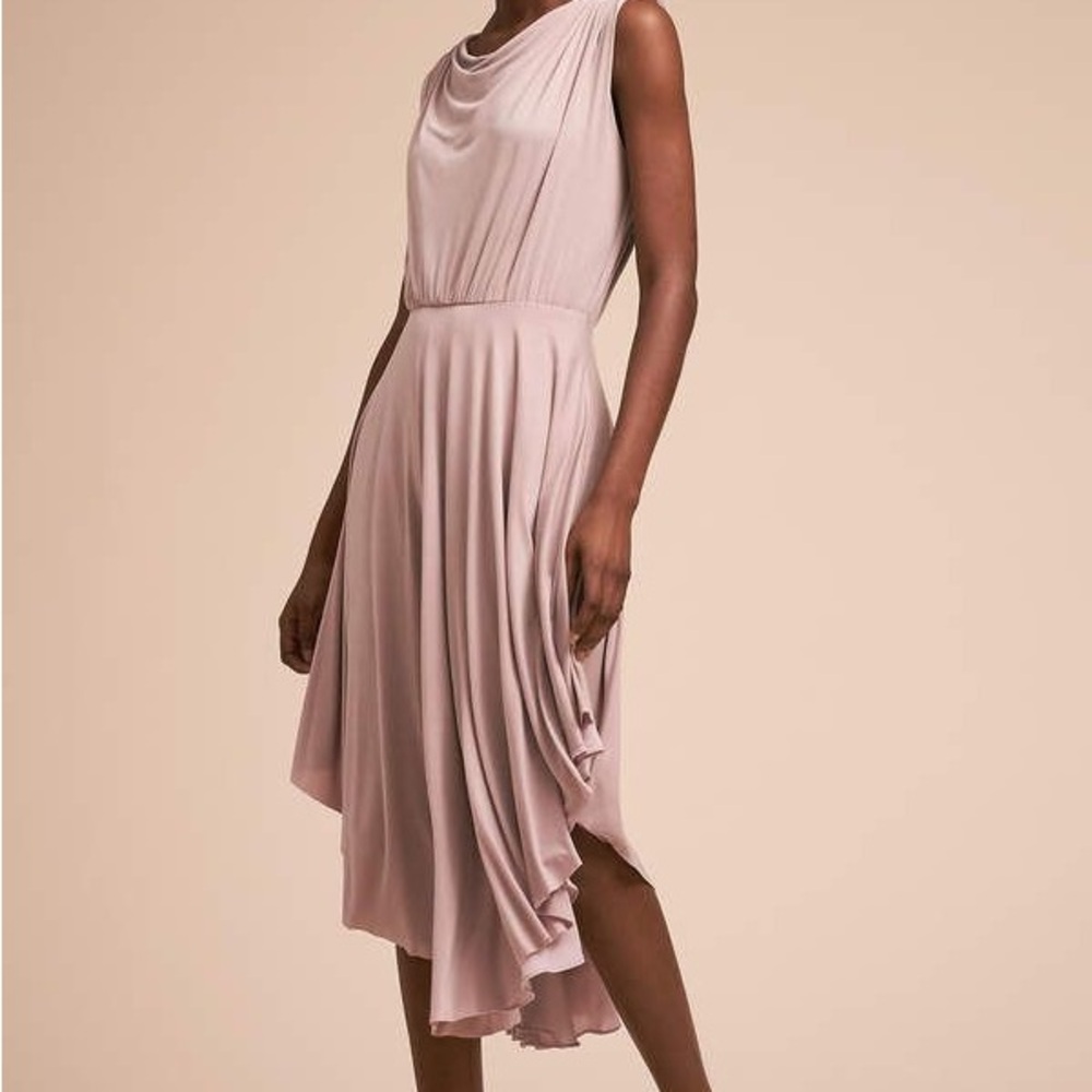 BHLDN Harmonia Blush Dress